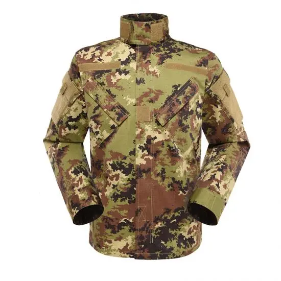 Uniforme de combat de l’armée – Camouflage végétation tchadienne